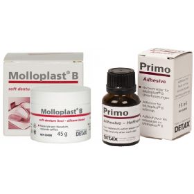 Detax Molloplast B Heat Cure Soft Reliner Combo Pack