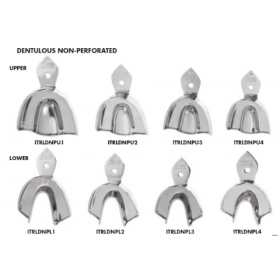 GDC Dentulous Non Perforated Impression Tray