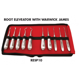 GDC Root Elevators Standard Set Of 10 With Warwick James